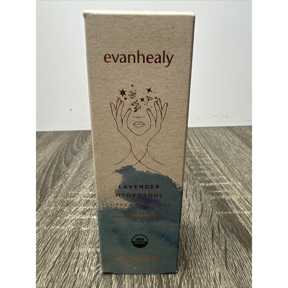 evanhealy Other - Evanhealy Lavender Copper Distilled Water Hydrate 4oz / 118ml NIB New